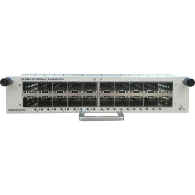 CX600 03032XVR CX6D00LEXF10 CX-S402-20x10GBase LAN/WAN-SFP+