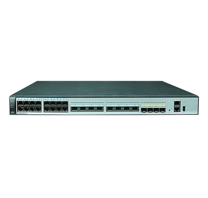 S6720-32C-SI-AC 24 x 100M 1G 2.5G/5G/10G Base-T Ethernet ports, 4 x 10 GE SFP+, with 1 interface slot, with 1 x 150W AC