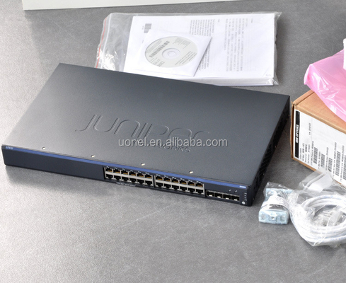 juniper EX2200-24T-4G,EX 2200, 24-port 10/100/1000BaseT with 4 SFP uplink ports (optics not included)
