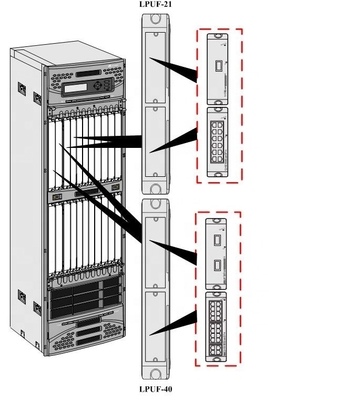 UGW9811 1-port 10GBase WAN/LAN XFP Flexible Interface Daughter Card Applicable to the LPUF-21 board 03052652 WP21L1XXB0