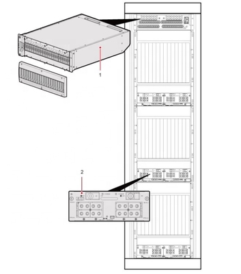 USN9810 Power Supply Unit 02120532= CN2E00PEM CGA,CN2E00PEM,Power Entry Module,T8280 Subrack PEM,2 inputs