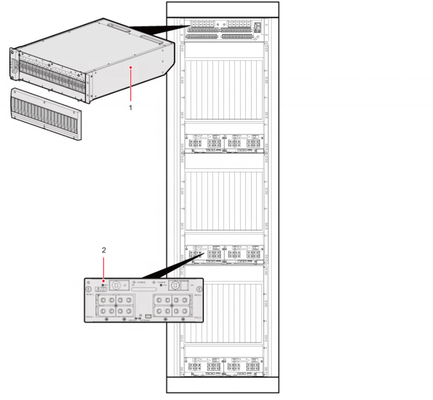 CG9812 PEM 02120532= CN2E00PEM CGA,CN2E00PEM,Power Entry Module,T8280 Subrack PEM,2 inputs