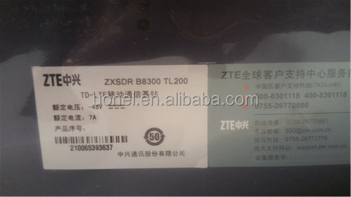 ZTE B8300 TL200 TD-LTE 48V 7A Wireless Networking Equipment BTS ZXSDR B8300