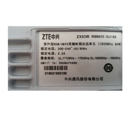 ZTE ZXSDR R8860E GU188 GSM/UMTS BBU ZTE RRU GU908 WCDMA TD-SCDMA TD-LED FDD LTE DPC-R OLPB RIK 2T2R