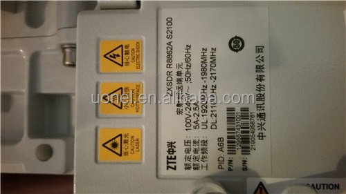 ZTE R8862A S2100 FDD GSM/UMTS BBU ZTE ZXSDR R8862 S2100 S8500 RRU WCDMA TD-SCDMA TD-LED LTE DPC-R OLPB RIK 2T2R