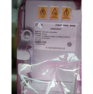 ZTE ZXSDR R8862 S9000  900M 48V DC A6B   ZTE  RRU8862 S9000 Small Cell