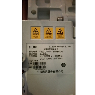 ZTE ZXSDR  R8862A S2100  A6B 4G FDD-LTE  ZTE  RRU 8862 S9000 Small Cell