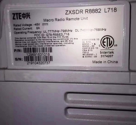 ZTE ZXSDR R8882 L718 48v 8a   ZTE  RRU8882  Macro Radio Remote Unit