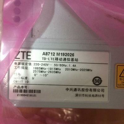 ZTE RRU A8712 M192026 TD-LTE iMacro Mobile communication base ZTE ZXSDR RRU base station A8712 ENGINEERING ACCESSC