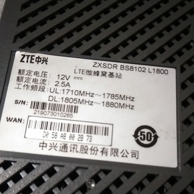 ZTE BS8102 L1800 BS8102 T2300 BS8102 L2100  ZTE Base Stations ZTE Femto/Pico Base Stations