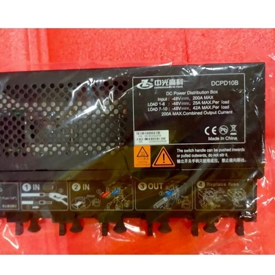 ZTE DCPD10B ZTE DCDU input: 48V/200A  BBU RRU Network Power DC power distribution Box ZTE DCPD10B DCDU10