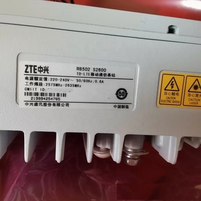 ZTE ZXSDR R8502 S2600 TD-LTE  2575MHz-2635MHz 220v-240v 50/60Hz 0.6A  R8502E S2600 ZTE RRU Small Cell R8502 S2300 ZTE RRU8502