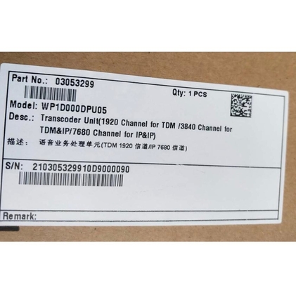 Huawei  WP1D000DPU05  for  huawei BSC6900