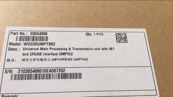 Huawei UMPTb2 Universal Main Processing &amp;Transmission unit wiht 4E1+2FE/GE interface card for BBU 5900 huawei BBU3900 39
