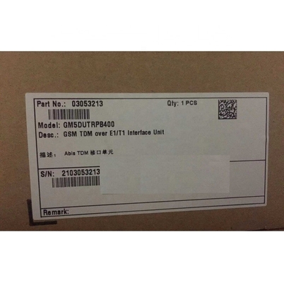GTRP  G-TRPb4  GM5DUTRPB400  03053213 GSM TDM over E1/T1 Interface Unit for BBU 5900  3900