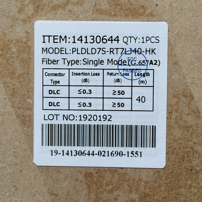 Orinianl  Optical Cable Parts,14130644  DLC/UPC,2FC/UPC,single mode,40M