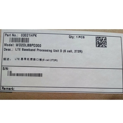 Huawei LBBPd3  WD2DLBBPD300 021HPK LTE baseband processing unit d (6 cell ,2T2R)  card for bbu 3900 3910 BBU 5900