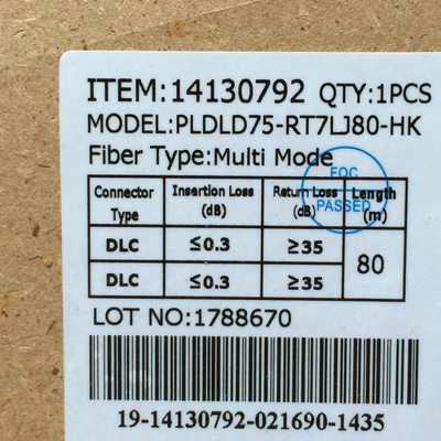 Huawei Optical Cable Parts,14130792  DLC Multi-mode 80M-2 Cores (LSZH)Outdoor Protected