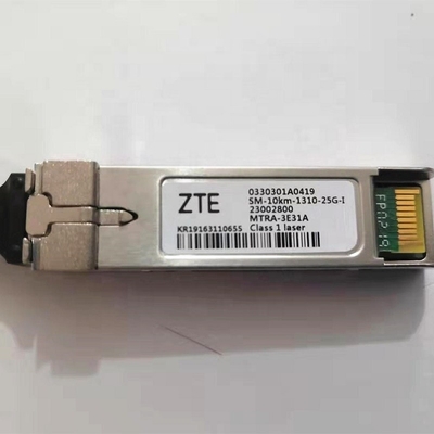 ZTE SM 10KM 1310 25G I 23000702 TRS5A20EH GA310 W 033030100419 ZXONE 5800 SFP-1.25G(L-G.1,LC)