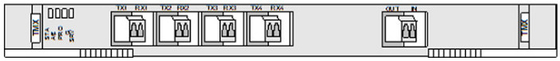 OptiX OSN 8800 TN11TMX 4-channel STM-16/OC-48/OTU1 asynchronous mux OTU2 wavelength conversion board-- OSN8800