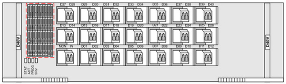 OptiX OSN 8800 TN11D40V02 40-channel demultiplexing board with VOA-- OSN8800