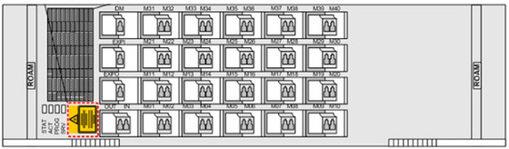 OptiX OSN 8800 TN11ROAM02 reconfigurable optical adding module board-- OSN8800