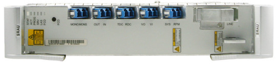 OptiX OSN 8800 TN11SRAU super C-band backward raman and erbium doped fiber hybrid optical amplifier unit-- OSN8800