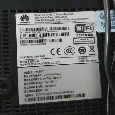 Huawei  MA5670 MA5672 MA5675 MA5671 MA5675M MA5672M MA5620 MA5694 Huawei Gpon Onu  Epon onu ont