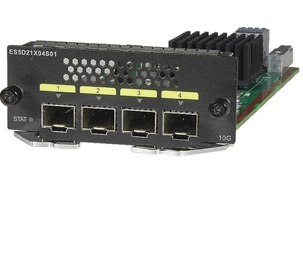ES5D21X04S01 4-Port 10 GE SFP+ Rear Interface Card