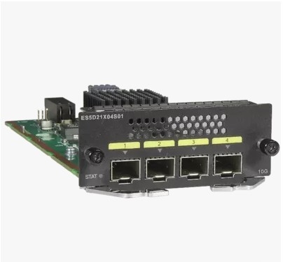 ES5D21X04S01 4-Port 10 GE SFP+ Rear Interface Card