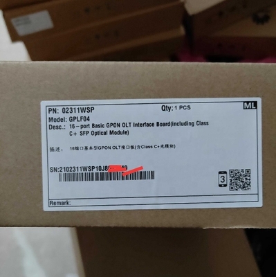 Huawei GPLF 02311WSP H902GPLF02 02312MBB 16-Port GPON Interface Board H901GPLF MA5800 X2 X7 X15 OLT GPLF GPHF EPHF GPSF GPUF