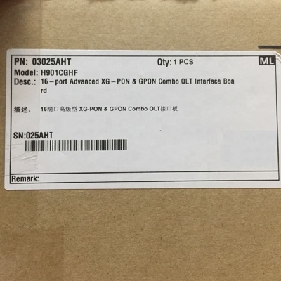 Huawei CGHF 16-Port XG-PON&amp; GPON Combo OLT N2a Interface Board H901CGHF  huawe MA5800 XEHD XGHD XELD XGLD CGID XEUD H902CGHF