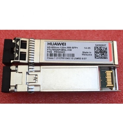 Huawei  FTLF8526P3BNL-HW 6G-850nm-120m 34060607 Optical Transceiver,SFP+,850nm,6.144G,-9dBm,-1dBm,-11.1dBm,LC,MMF ,0.12km