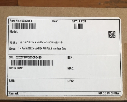 H801VSTL 24-port VDSL2 over POTS splitter board MA5600 H80ASHLM H801ASPB H801ASPB H80BVDQM H80BVDQM H80BVDMF H80BVDMF