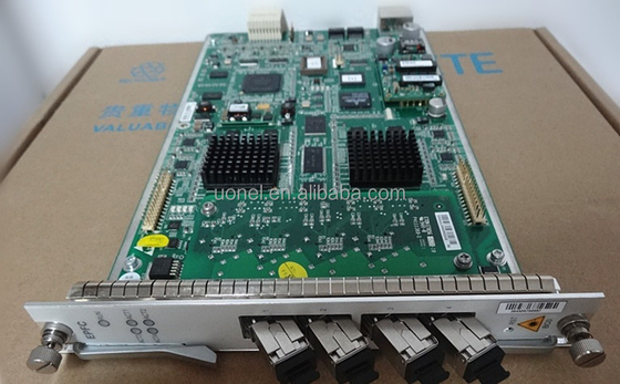 ZTE EPFC 4-port EPON line card with 4 B+ C+ SFP module for ZTE C220