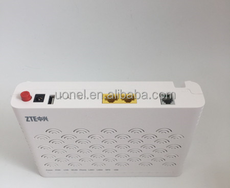 GEPON WIFI ZTE F612W V5.0 FTTX ONU with ZTE gpon ONU 2FE+ 1Voice+ wifi Gpon ont English Firmware ZTE F612W