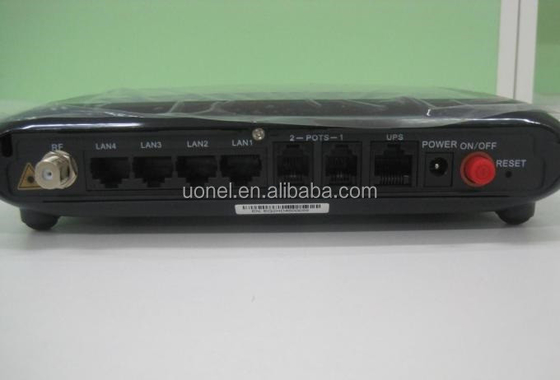 Original ZTE ZXA10 F625G 4GE+2 POTS + CATV ONT