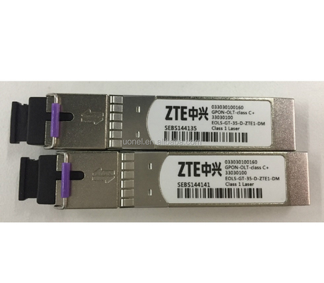 Fiber optical transceiver SFP GPON OLT class b+ c+ c++ GPON ONU GPON-OLT-class C+ EOLS-GT-35-D-ZTE1-DM SEBS144135