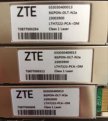 ZTE SFP XGPON-OLT-N2a LTH722-PCA+DM 23003900 033030400013 PRX30  PR30  N1 N2 1 for ZTE C600  GFBH GFCH  XFTO/XFEH