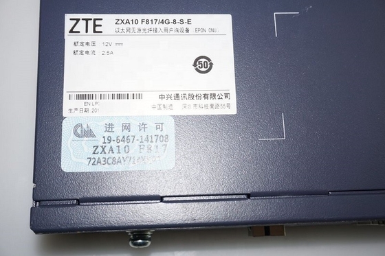 ZTE ZXA10 F817 4G-8-S-E  EPON GPON FTTX  ZTE F817 MDU  F839 F809 F819 F832