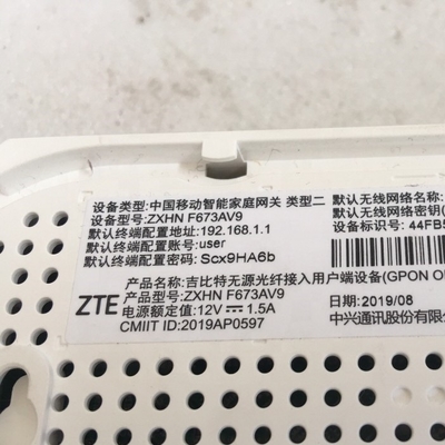 ZTE ZXHN F673A V9 GPON F660 PON ONT ZXHN F401 F601 F663N F643 F680 F670 F670L F612 F412 F673AV9 F673A V2 F450A F650A F668
