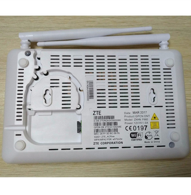 ZTE F660W V6.0 GPON ONU 1GE+3FE+2VOIP+in WIFI+1USB ZTE ZXHN F660W