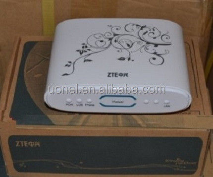 ZTE F412 V6.0 EPON 1GE+1FE+1POTS ONT ONU For FTTB FTTH for Intelligent home network access