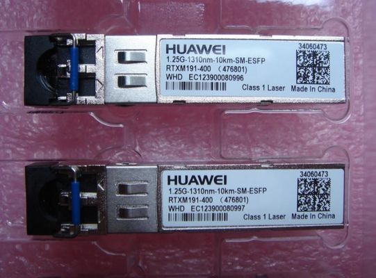 34060473  HUAWEI  Optical transceiver, eSFP, 1310nm, 1.25Gb/s, LC, Single Mode, 10km