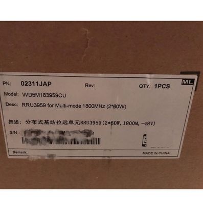Huawei  RRU3959 1800M 02311JAP WD5M183959CU 2*60W 02311BYE, WD5M18395900 02311BBL WD5M18395902 2*60W -48V DC GSM WCHMA