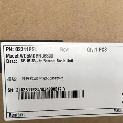 RRU5158 WD5MDRRU6800  02311PSL for LTE 5G NR