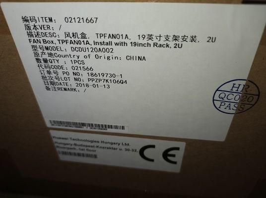Huawei Cabinet TPFAN01A 02121667 FAN Box Install with 19inch Rack 2U Huawei BTS3900A GSM FAN WD2E10CFB 02120464  FAN01C FAN01A