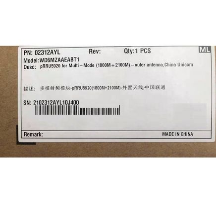 Huawei pRRU5920 02312AYL WD6MZAAEABT1 for limpsite WCDMA FDD-LTE pRRU5913 pRRU5918 pRRU5936 pRRU5921 02311XNX pRRU5922 pRRU5931