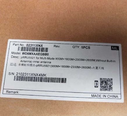 Huawei pRRU5921 02311XNX WD6MXAAEGBB0 for limpsite WCDMA FDD-LTE pRRU5913 pRRU5918 pRRU5936 pRRU5921 02311XNX pRRU5922 pRRU5931