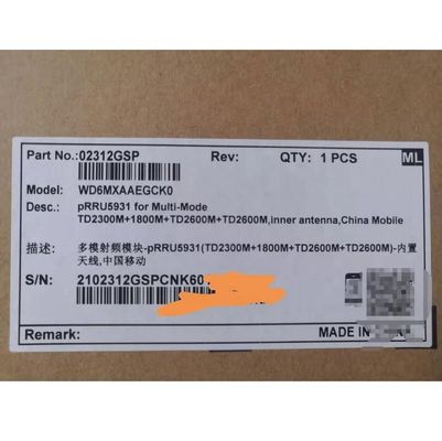 Huawei pRRU5931 02312GSP WD6MXAAEGCK0 for limpsite FDD-LTE pRRU5913 pRRU5918 pRRU5936 pRRU5921 02311XNX pRRU5922 pRRU5931